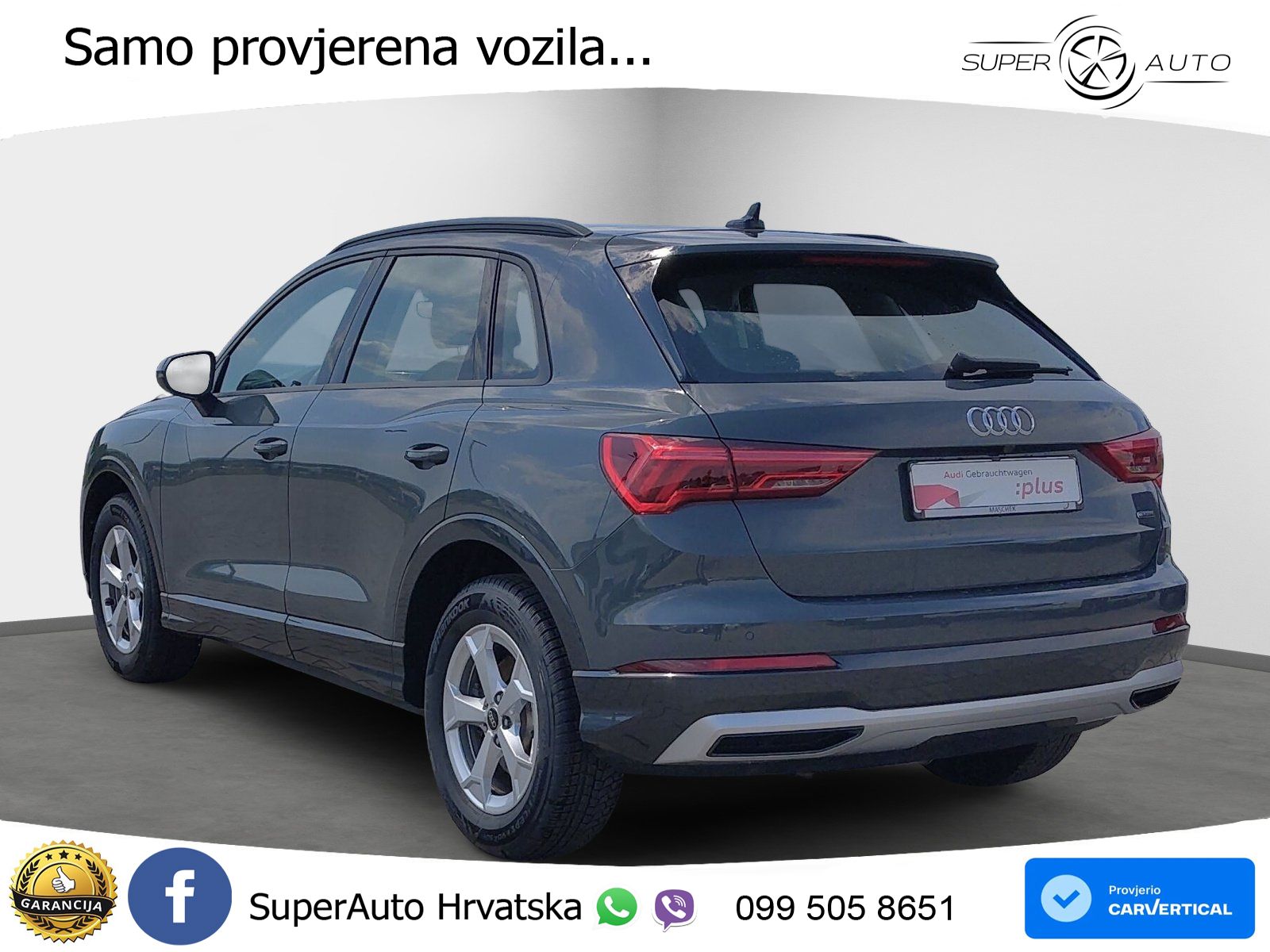Audi Q3 40 TDI (193 KS) quattro S tronic advanced LED+GR SJED+ACC