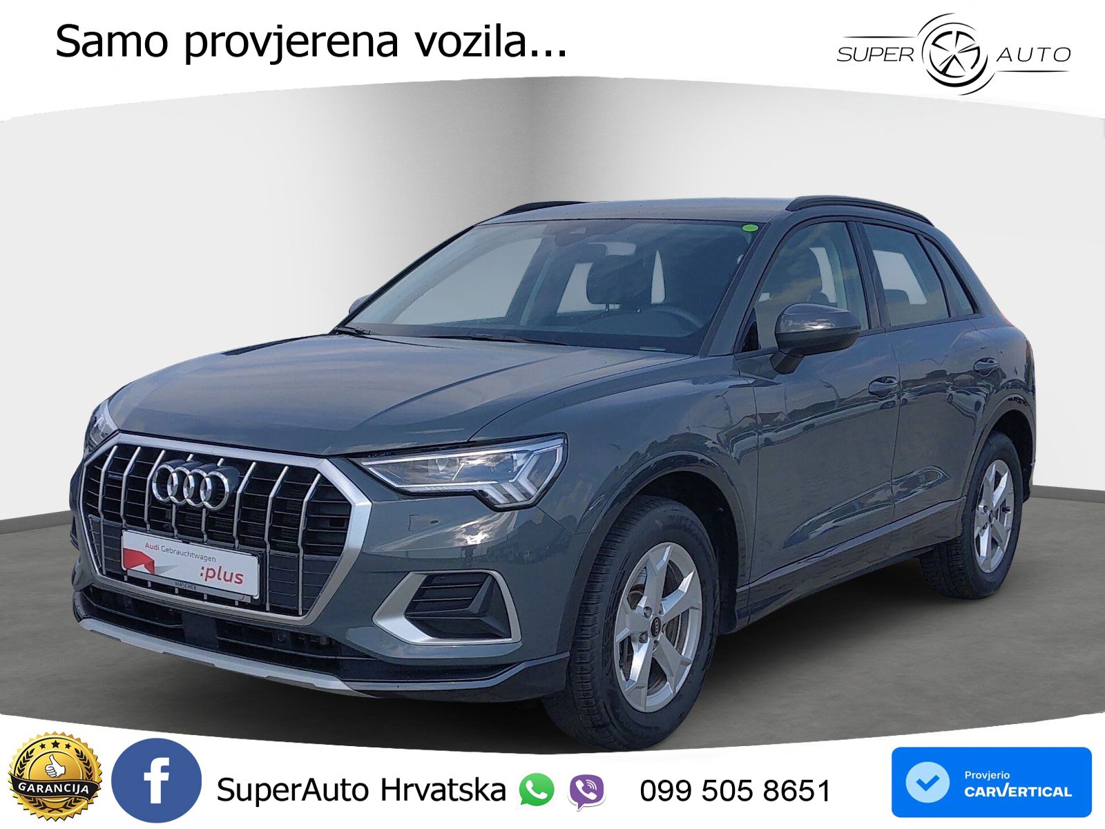 Audi Q3 40 TDI (193 KS) quattro S tronic advanced LED+GR SJED+ACC