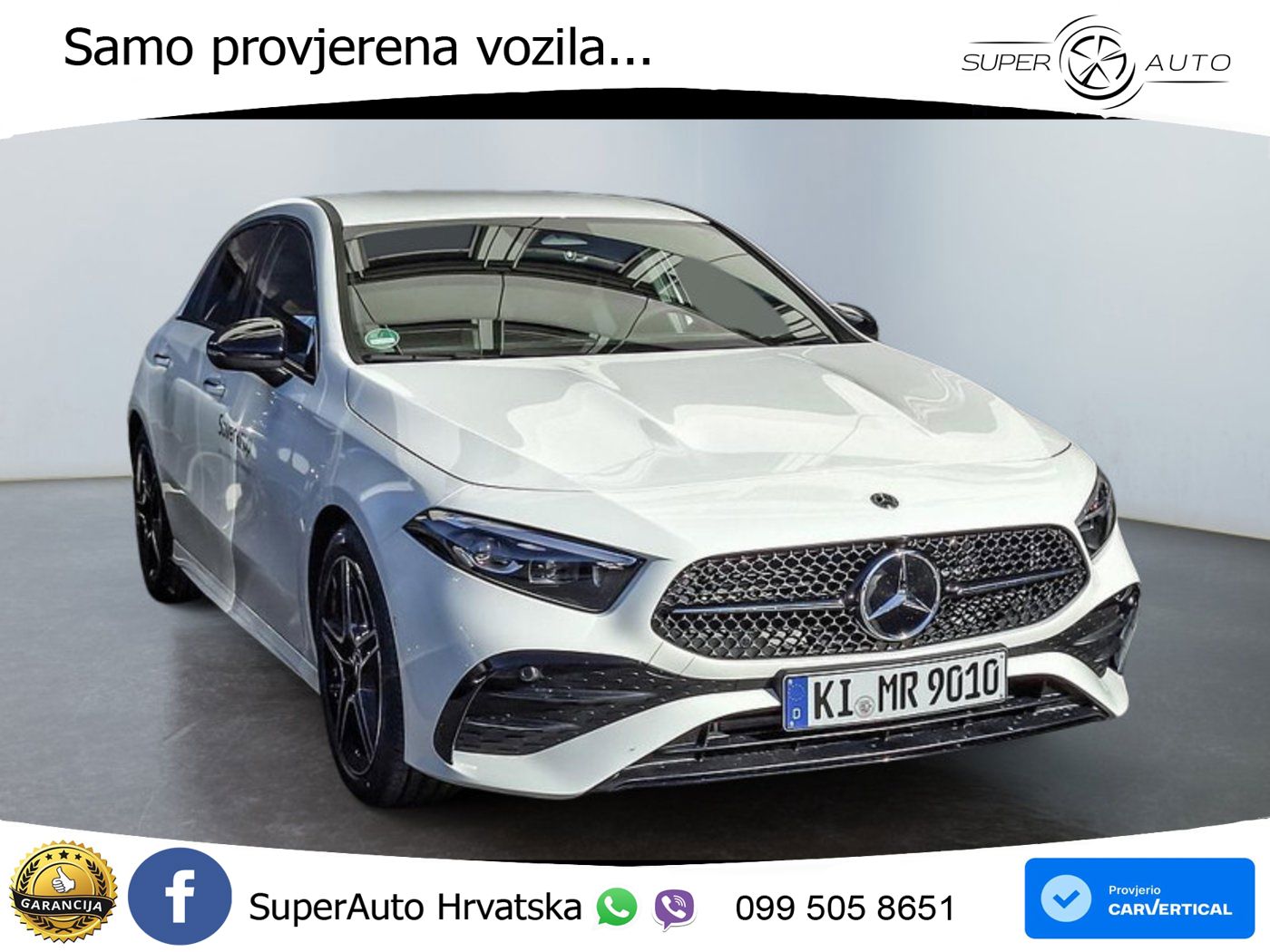 Mercedes-Benz A 200d 8G-DCT AMG LED+GR SJED+ACC