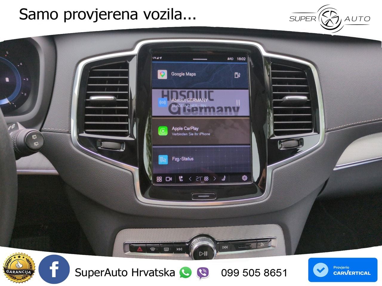 Volvo XC90 2.0 B5 Diesel AWD Automatic LED+GR SJED+ACC
