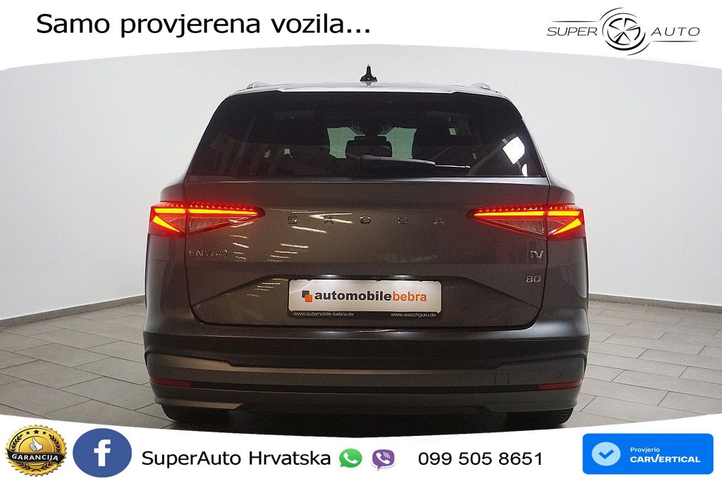 Škoda Enyaq iV 80 82 kWh (204 KS) LED+GR SJED+ACC