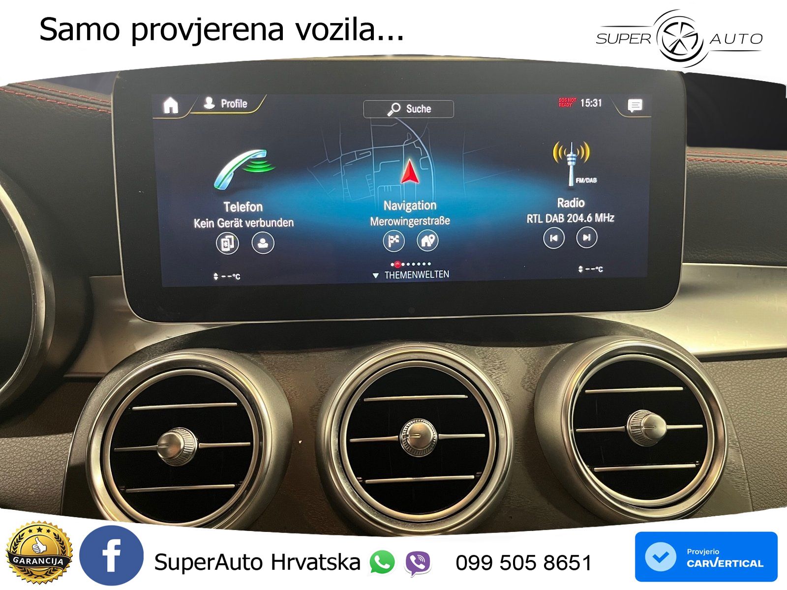 Mercedes GLC Coupe AMG 43 V6 (390 KS) 4MATIC TCT ZRAČNI+ACC+GR SJED+KAM