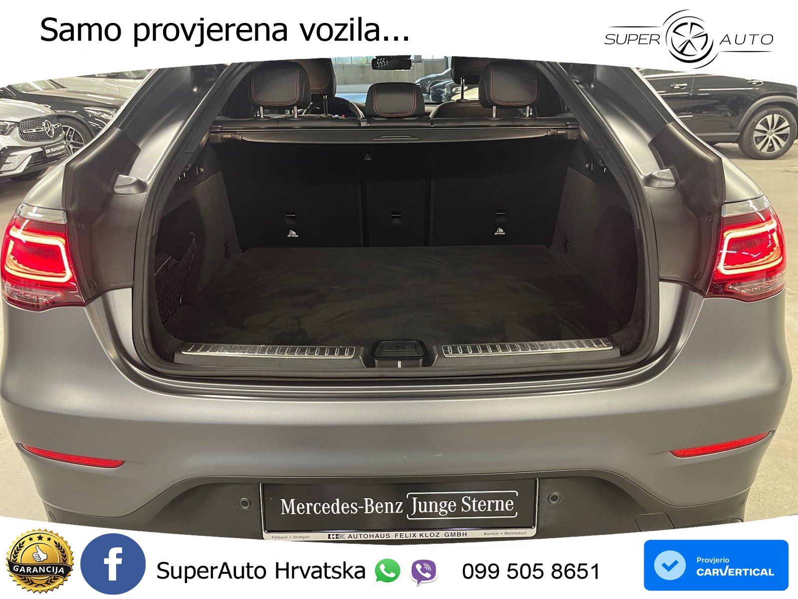 Mercedes GLC Coupe AMG 43 V6 (390 KS) 4MATIC TCT ZRAČNI+ACC+GR SJED+KAM