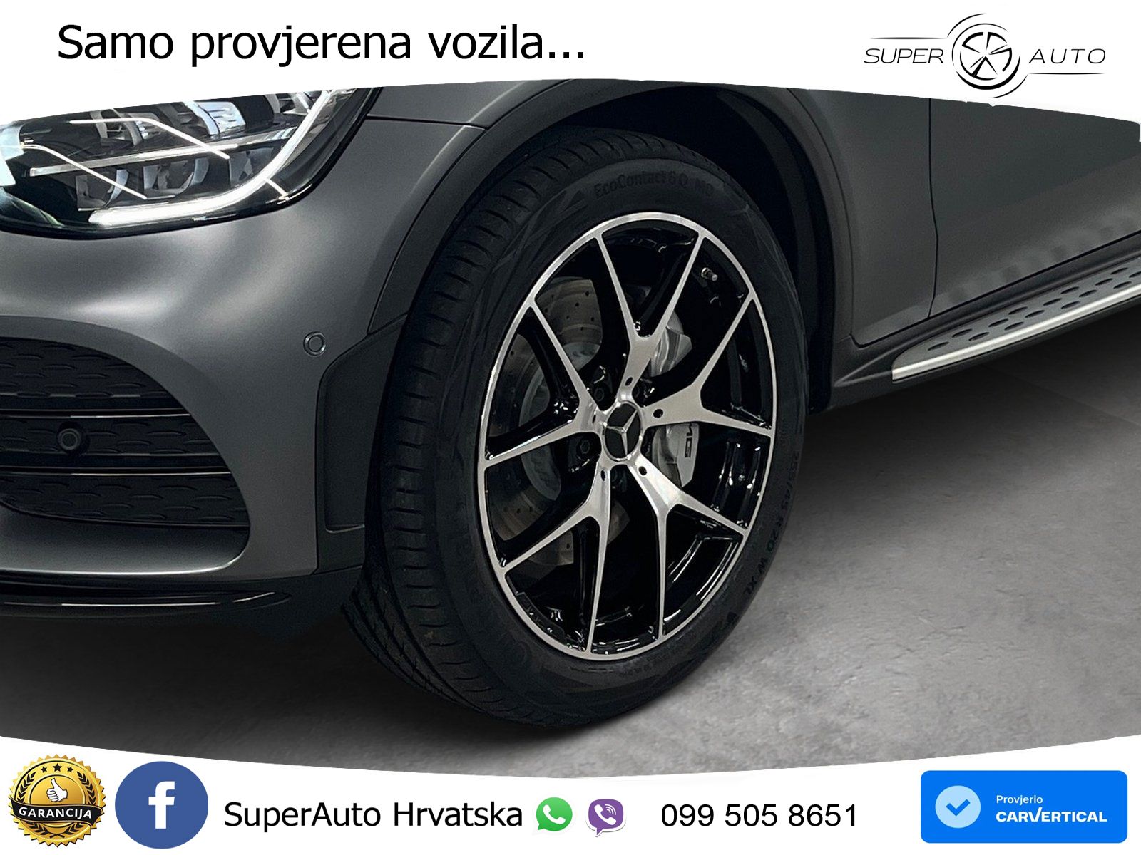 Mercedes GLC Coupe AMG 43 V6 (390 KS) 4MATIC TCT ZRAČNI+ACC+GR SJED+KAM