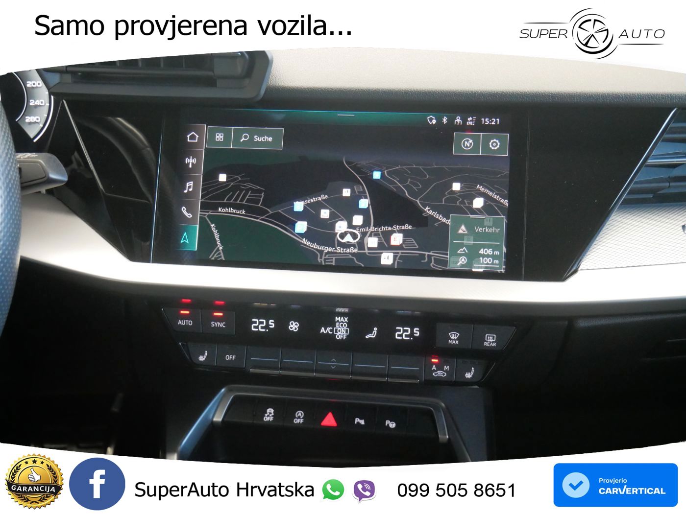 Audi A3 40 TFSI (190 KS) quattro S tronic S line LED+GR SJED+ACC