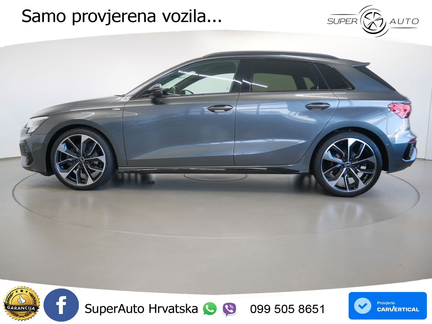 Audi A3 40 TFSI (190 KS) quattro S tronic S line LED+GR SJED+ACC