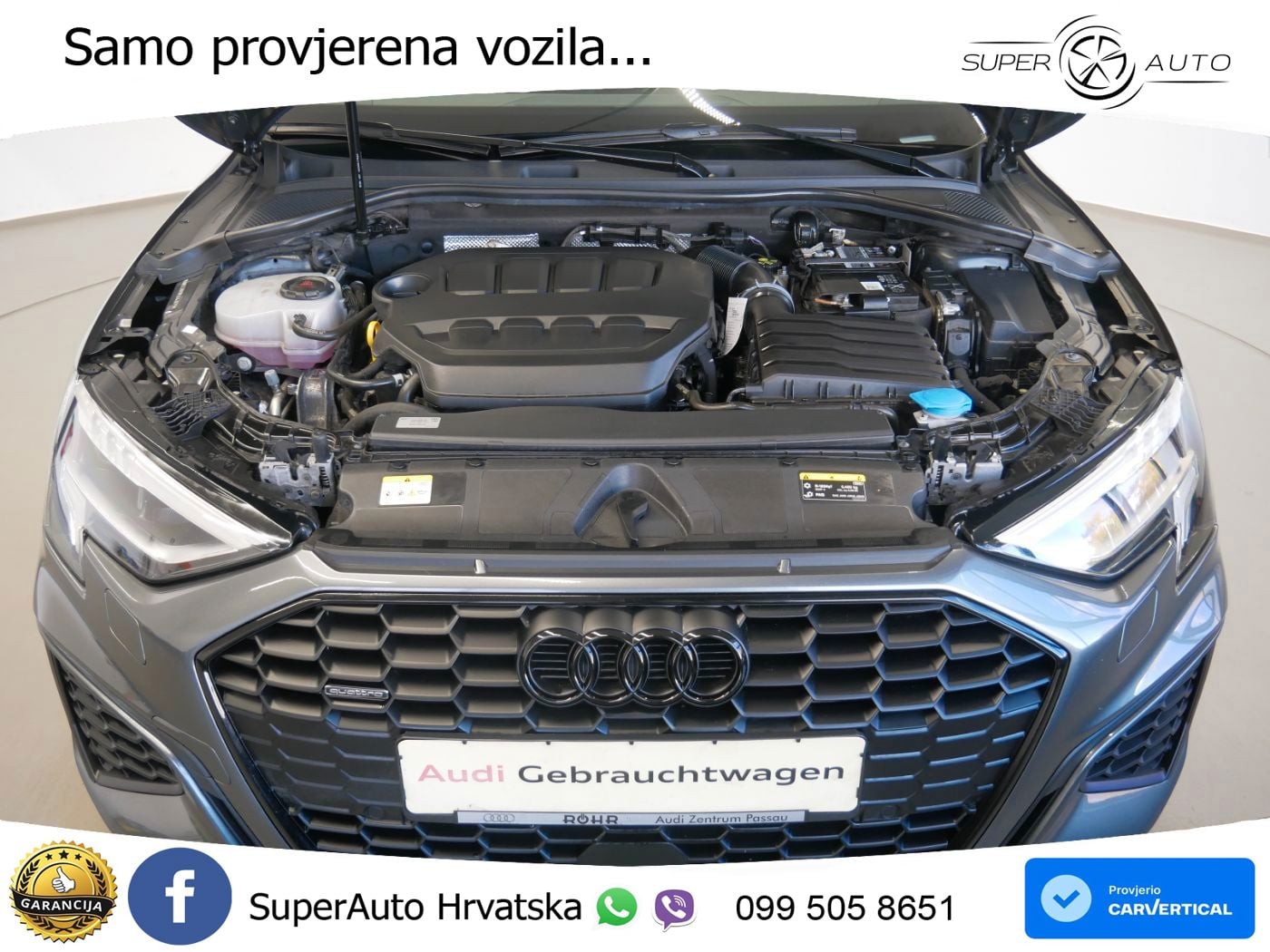Audi A3 40 TFSI (190 KS) quattro S tronic S line LED+GR SJED+ACC
