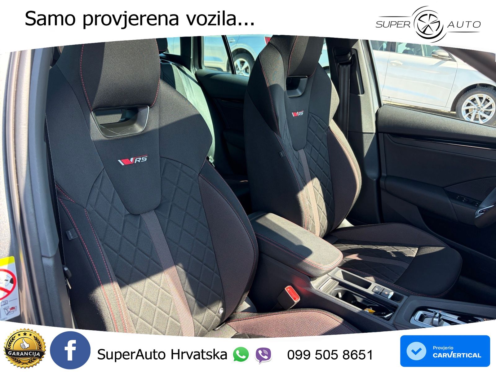 Škoda Octavia Combi RS 2.0 TSI (265 KS) DSG MATRIX+GR SJED+KAM