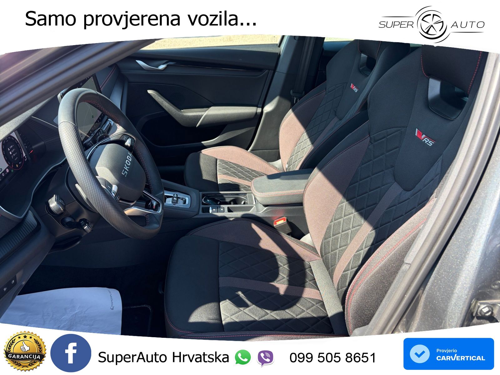 Škoda Octavia Combi RS 2.0 TSI (265 KS) DSG MATRIX+GR SJED+KAM