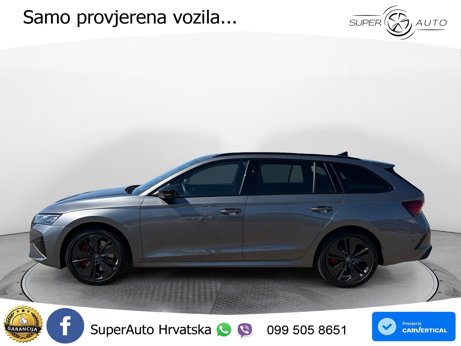 Škoda Octavia Combi RS 2.0 TSI (265 KS) DSG MATRIX+GR SJED+KAM