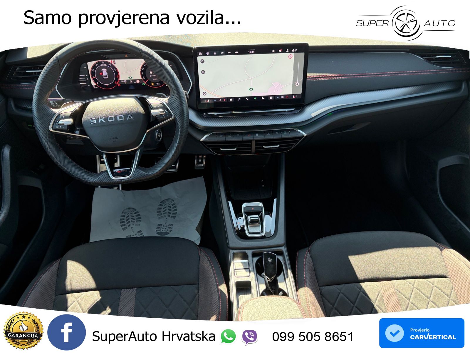 Škoda Octavia Combi RS 2.0 TSI (265 KS) DSG MATRIX+GR SJED+KAM