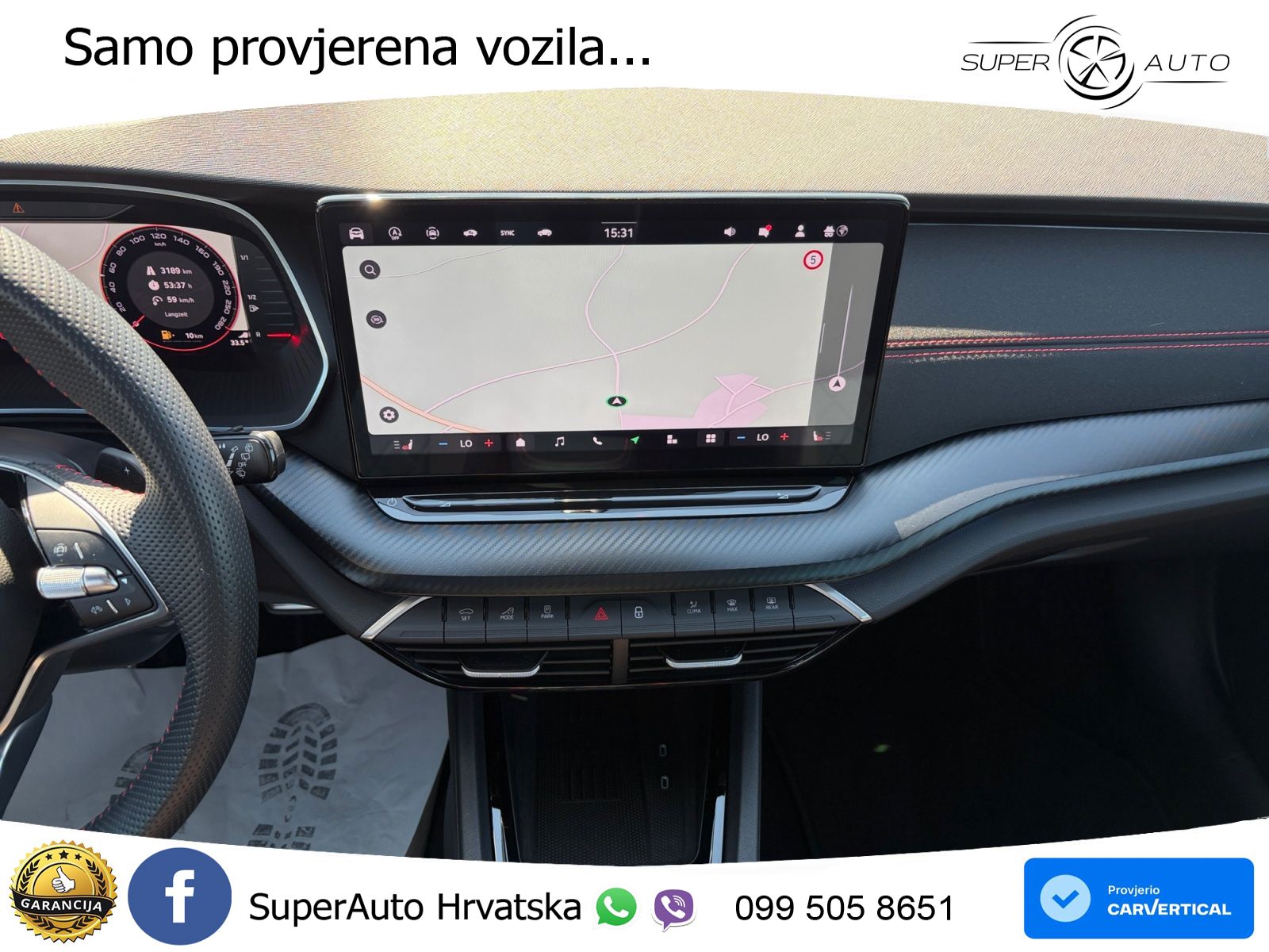 Škoda Octavia Combi RS 2.0 TSI (265 KS) DSG MATRIX+GR SJED+KAM