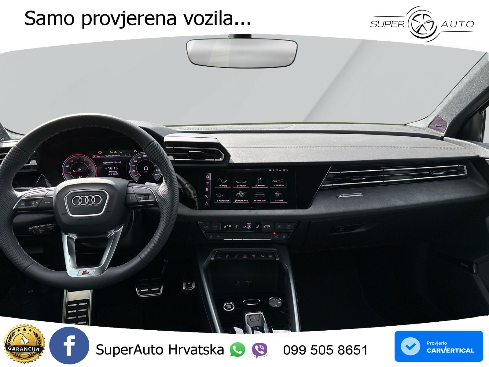 Audi A3 35 TFSI (150 KS) S tronic S line LED+GR SJED+ACC