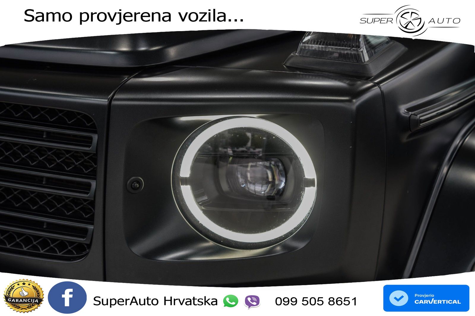 Mercedes G 500 Long V8 (422 KS) 4MATIC 9G-TRONIC AMG LED+GR SJED+ACC