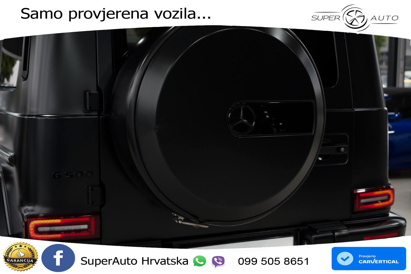 Mercedes G 500 Long V8 (422 KS) 4MATIC 9G-TRONIC AMG LED+GR SJED+ACC