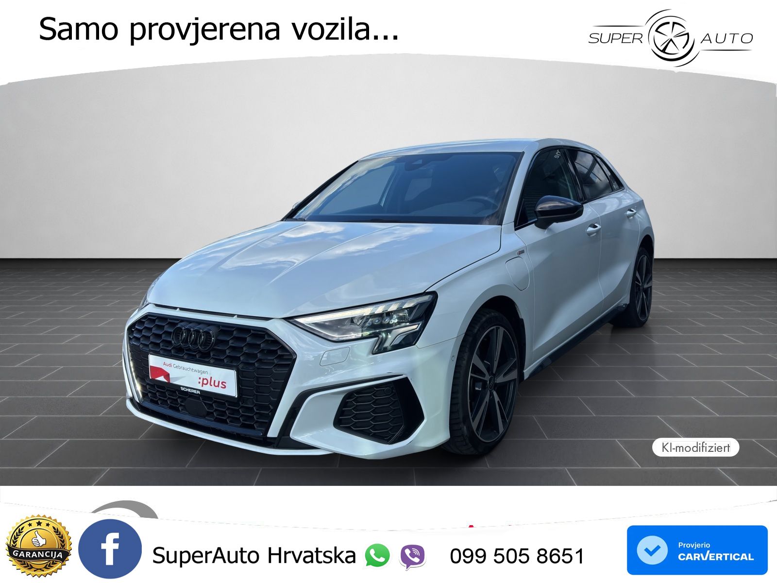 Audi A3 40 TFSIe (204 KS) S tronic S line