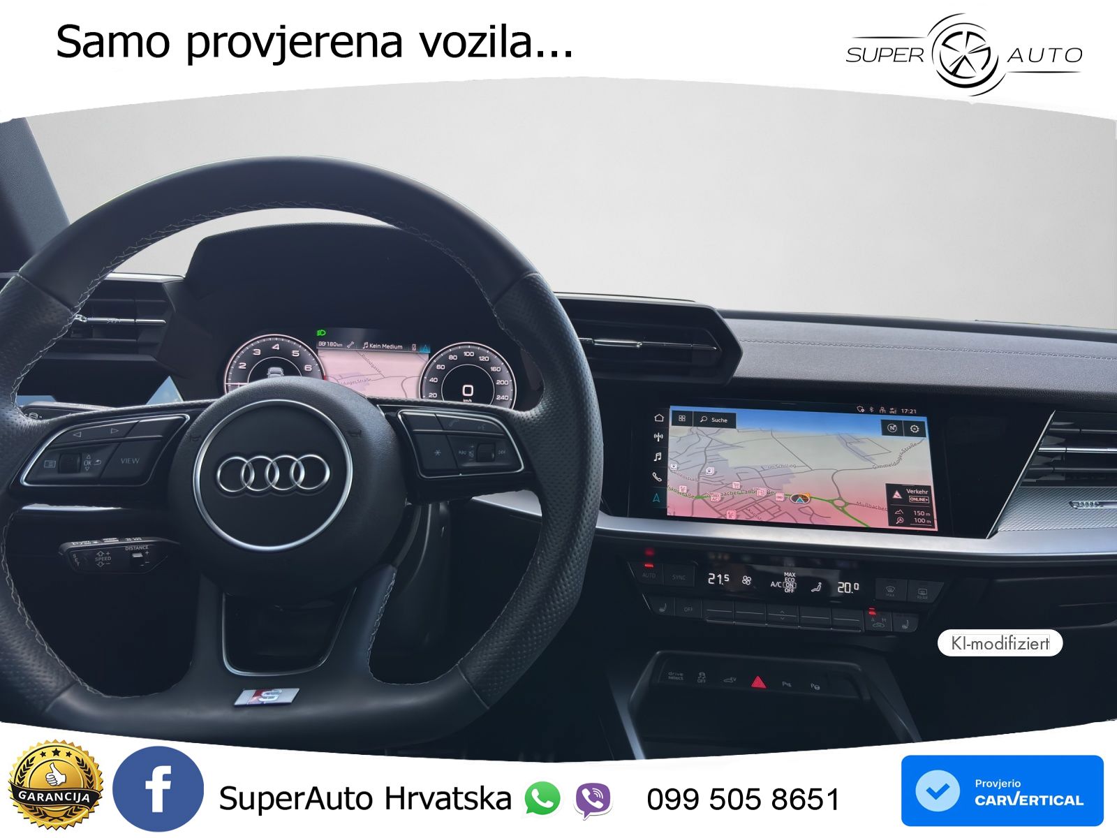 Audi A3 40 TFSIe (204 KS) S tronic S line