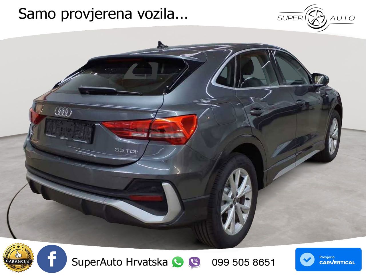 Audi Q3 Sportback 35 TDI (150 KS) S line