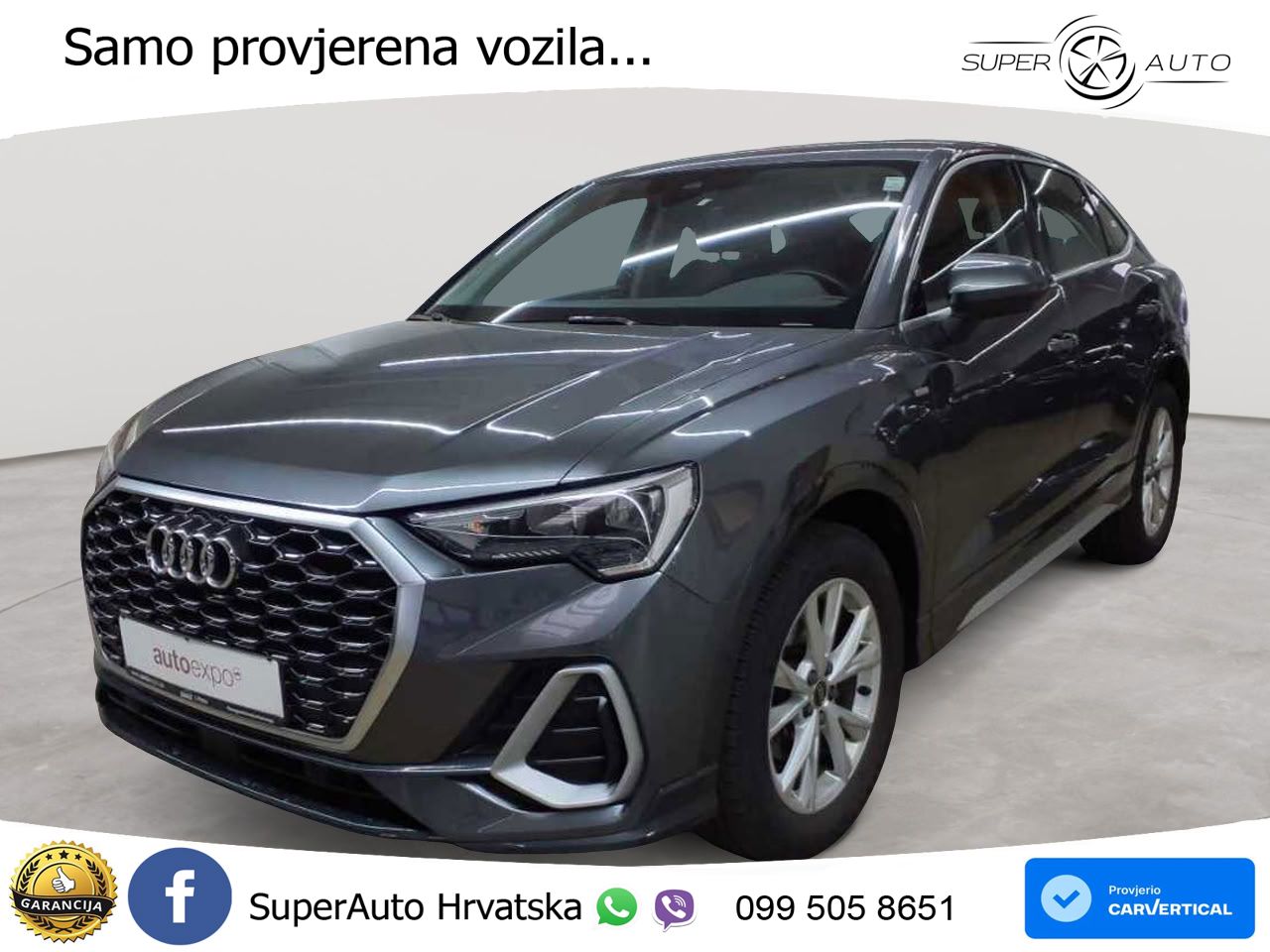 Audi Q3 Sportback 35 TDI (150 KS) S line