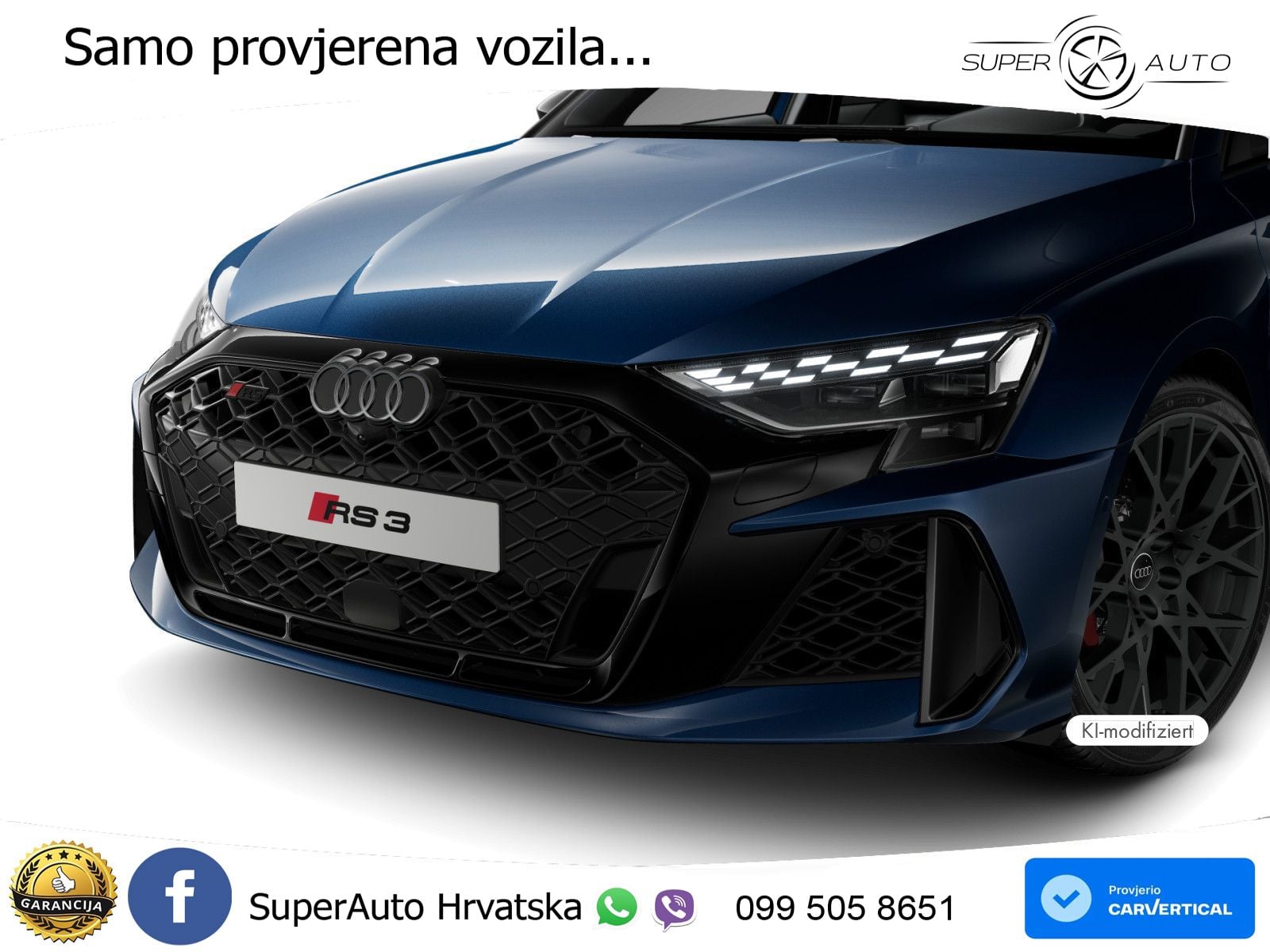 Audi RS3 Sedan 2.5 TFSI (400 KS) quattro S tronic LED+GR SJED+ACC