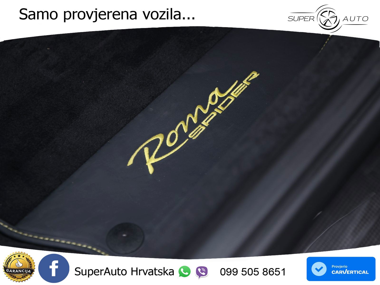 Ferrari Roma Spider 3.9 V8 (620 KS) F1 DCT MATRIX+GR SJED+KAM