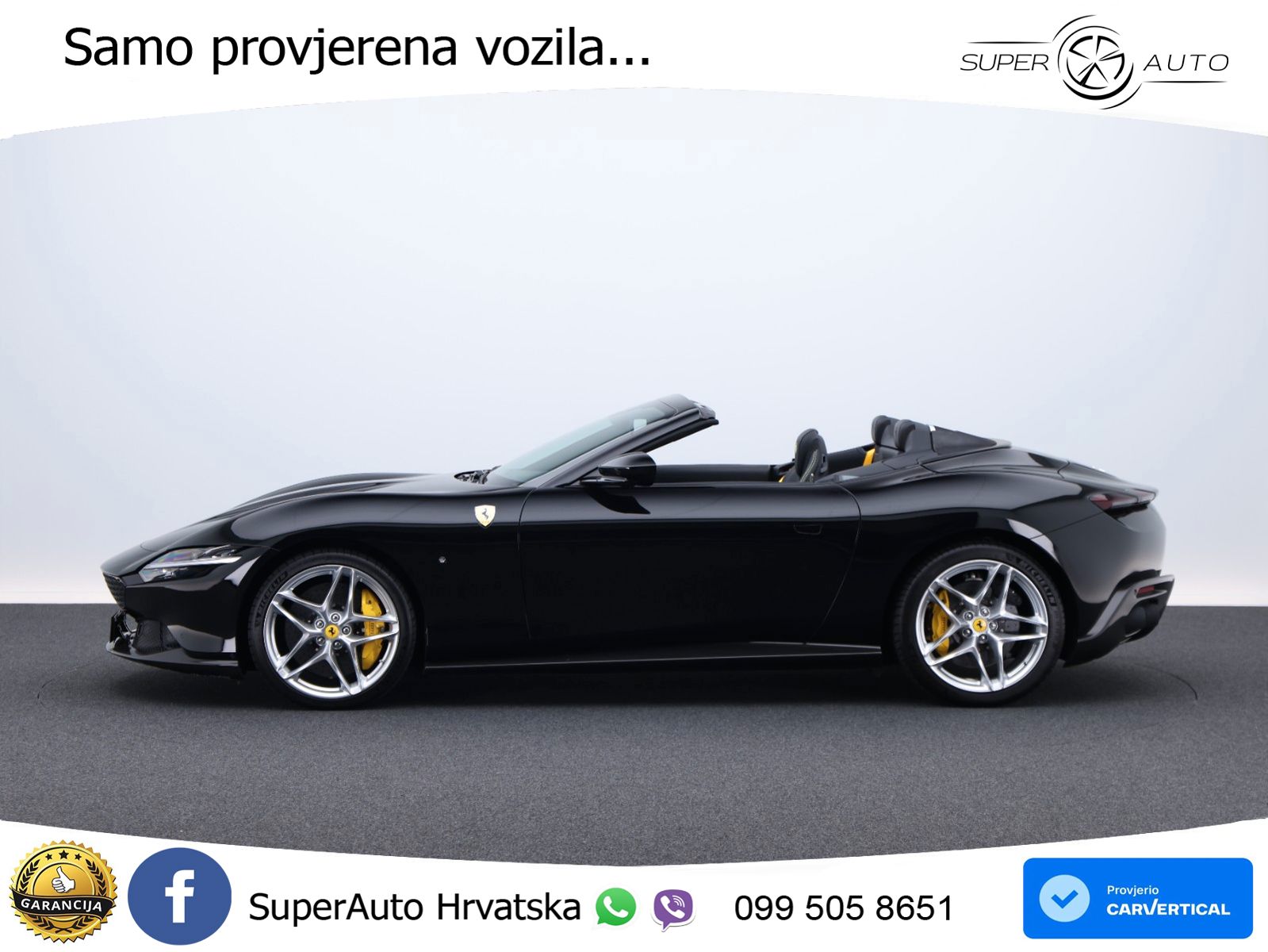 Ferrari Roma Spider 3.9 V8 (620 KS) F1 DCT MATRIX+GR SJED+KAM