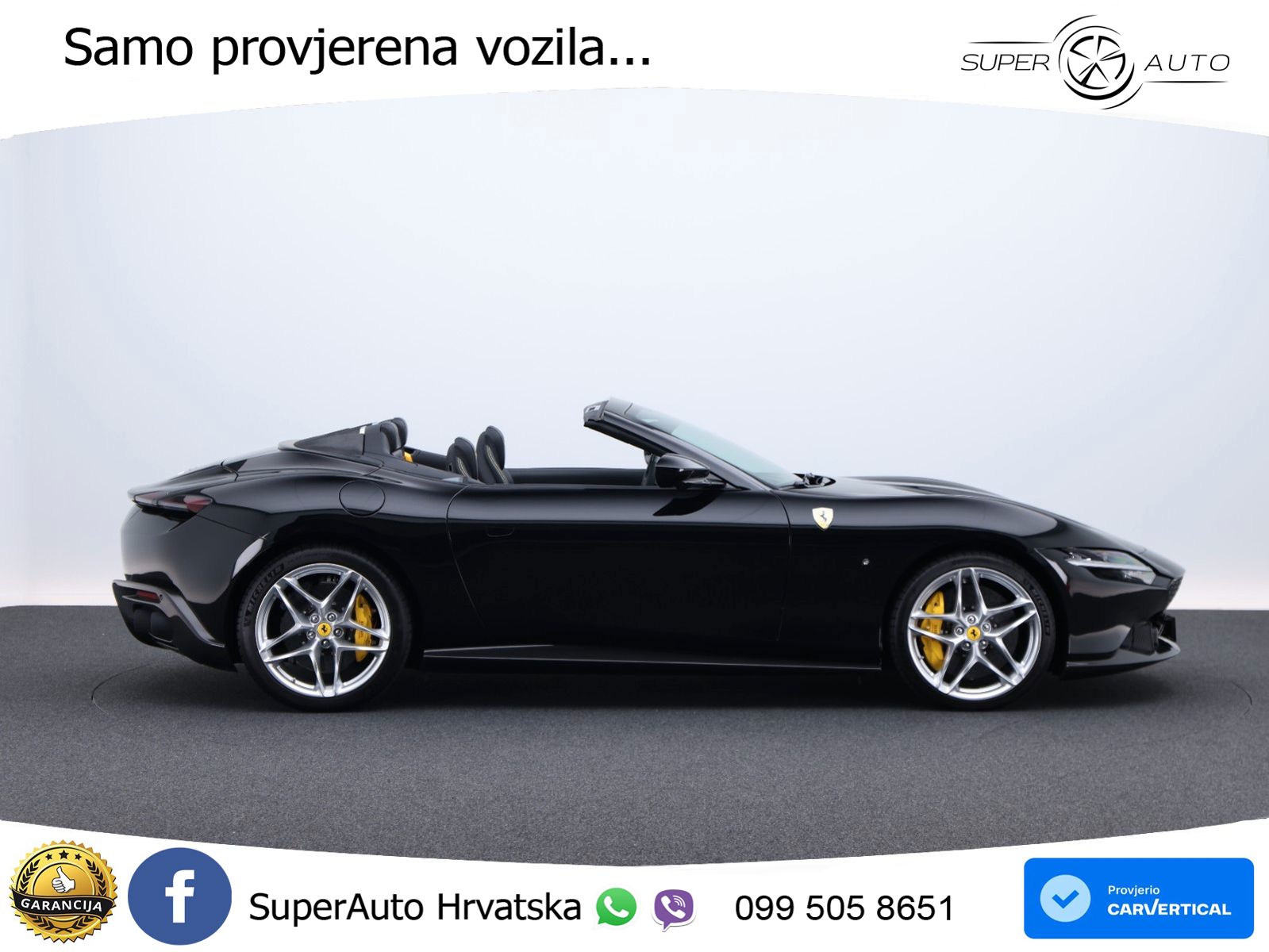 Ferrari Roma Spider 3.9 V8 (620 KS) F1 DCT MATRIX+GR SJED+KAM