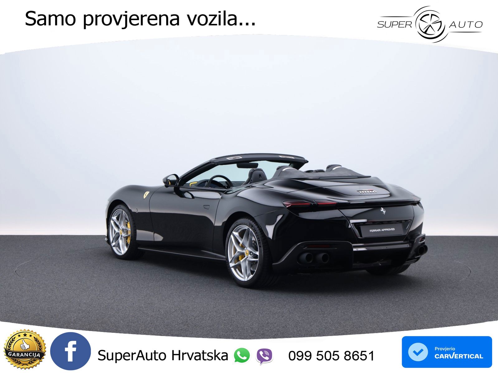 Ferrari Roma Spider 3.9 V8 (620 KS) F1 DCT MATRIX+GR SJED+KAM