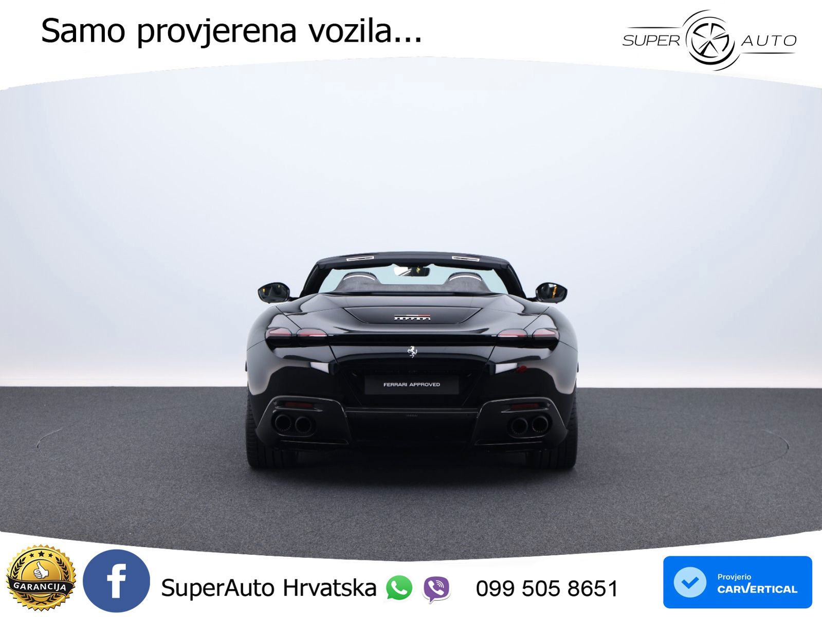 Ferrari Roma Spider 3.9 V8 (620 KS) F1 DCT MATRIX+GR SJED+KAM