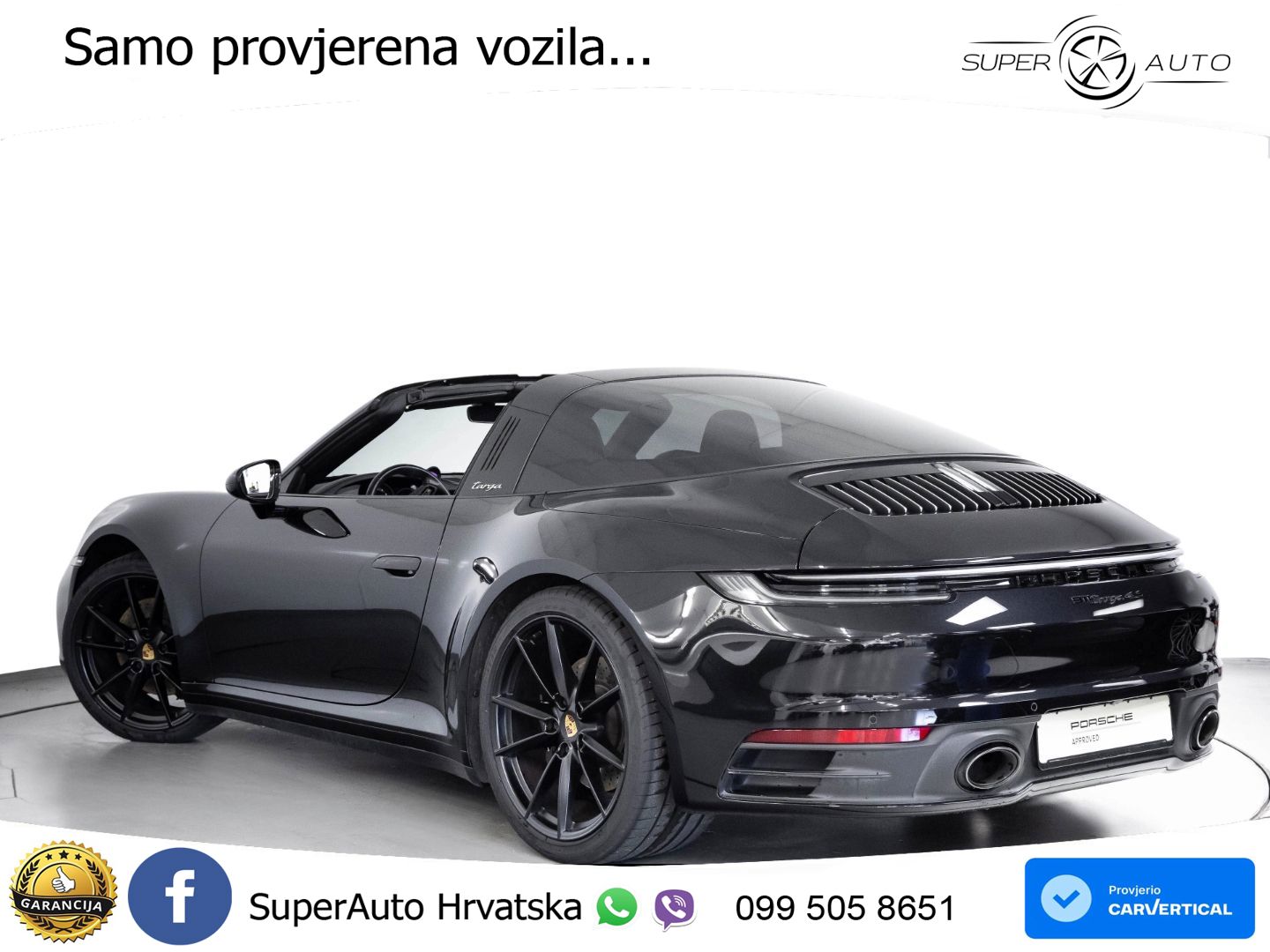 Porsche 911 Targa 4S 3.0 (450 KS) PDK MATRIX+GR SJED+KAM