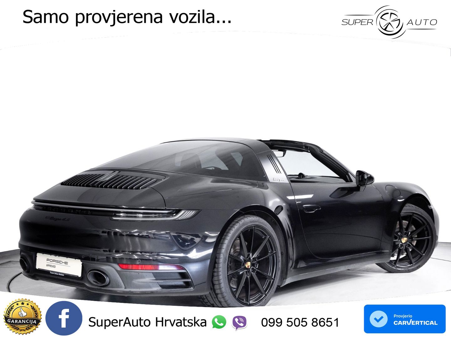 Porsche 911 Targa 4S 3.0 (450 KS) PDK MATRIX+GR SJED+KAM