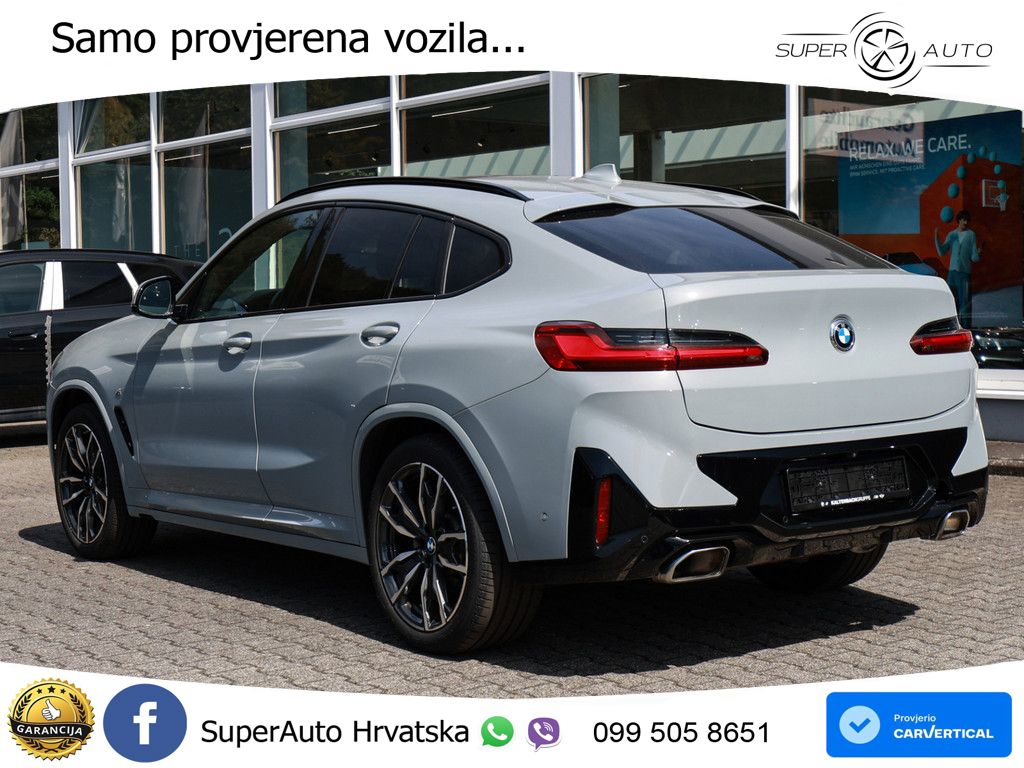 BMW X4 30d (286 KS) xDrive Steptronic M Sport LED+GR SJED+ACC