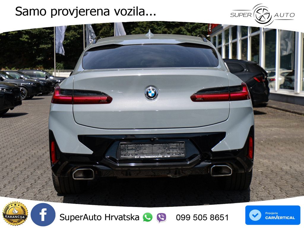 BMW X4 30d (286 KS) xDrive Steptronic M Sport LED+GR SJED+ACC