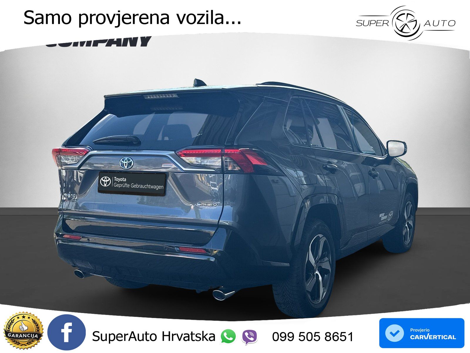 Toyota RAV4 2.5 (306 KS) Hybrid AWD-i eCVT LED+GR SJED+ACC
