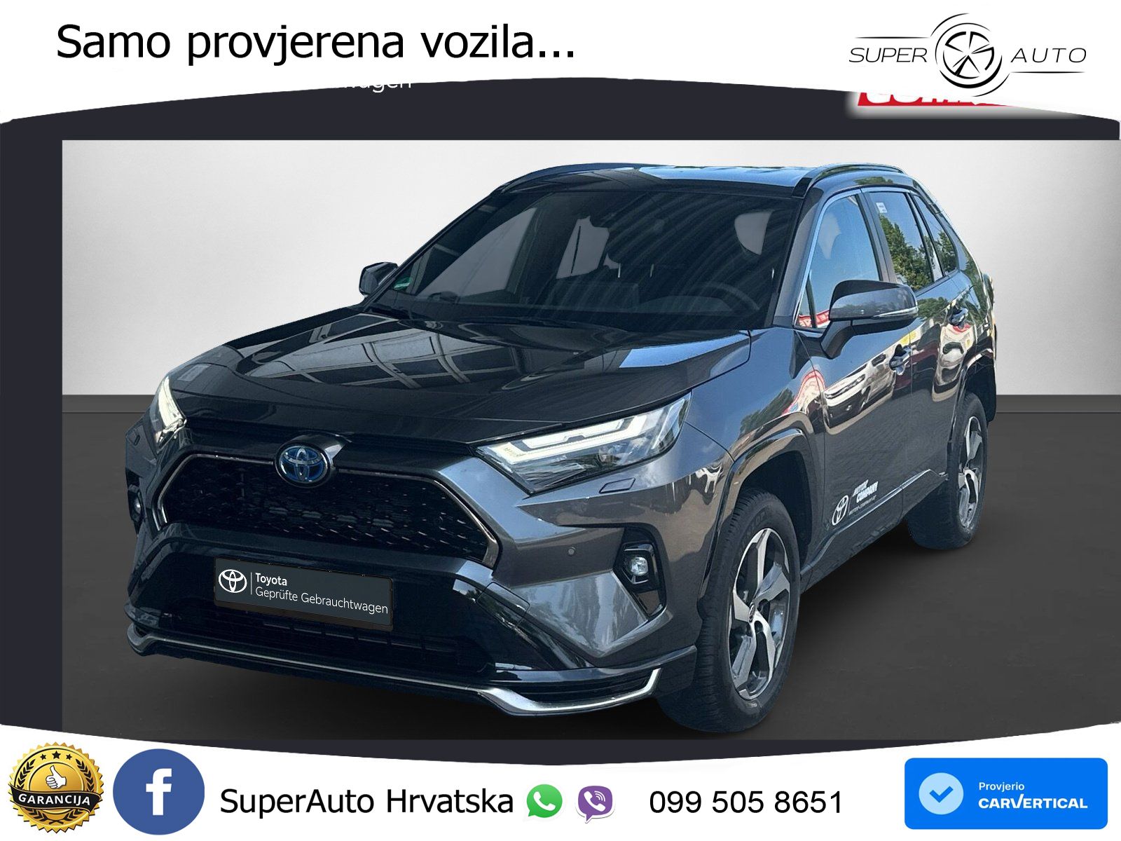 Toyota RAV4 2.5 (306 KS) Hybrid AWD-i eCVT LED+GR SJED+ACC