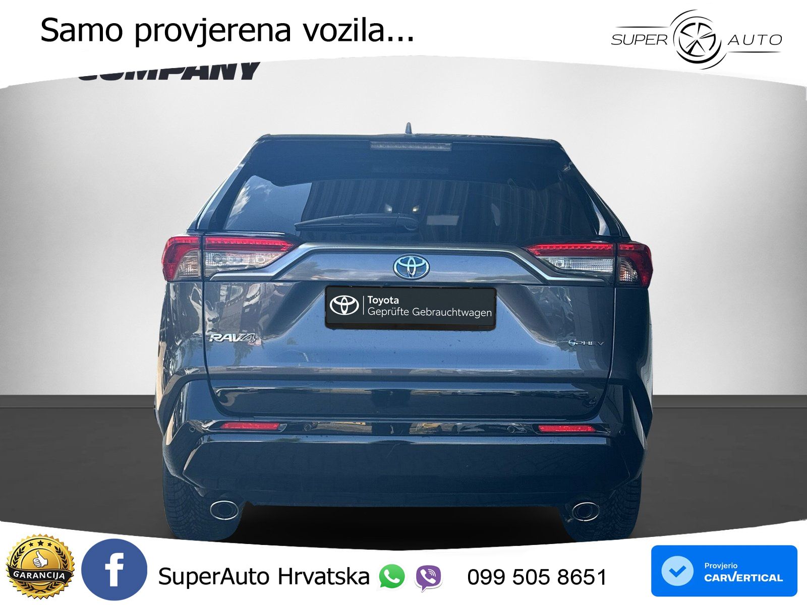 Toyota RAV4 2.5 (306 KS) Hybrid AWD-i eCVT LED+GR SJED+ACC