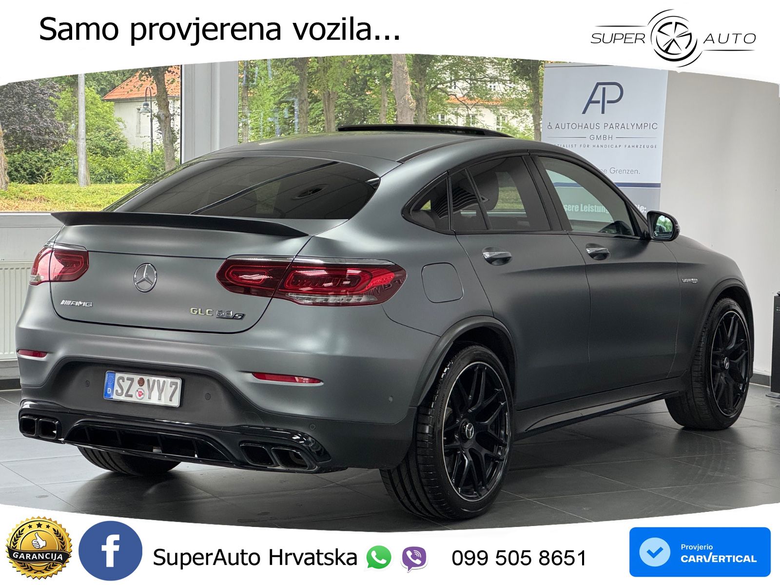 Mercedes AMG GLC 63 S V8 (510 KS) 4MATIC+ MCT