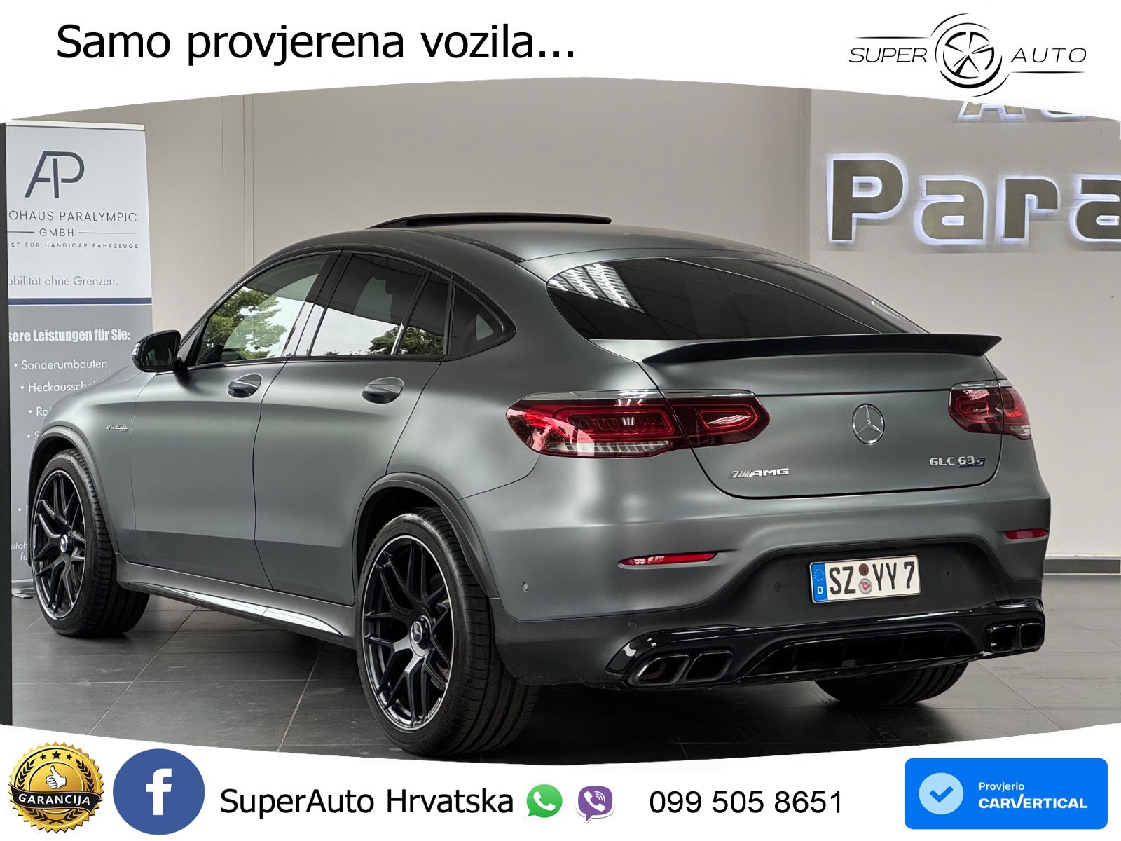 Mercedes AMG GLC 63 S V8 (510 KS) 4MATIC+ MCT