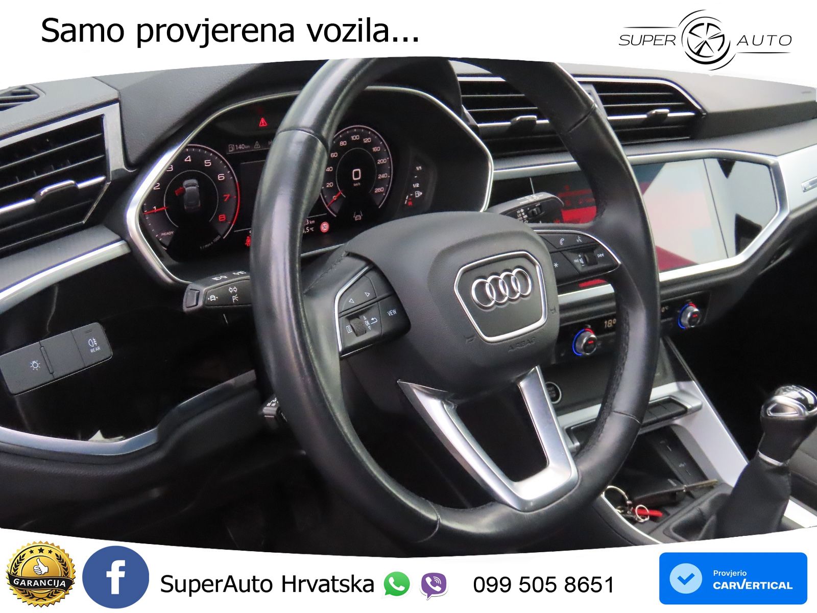 Audi Q3 35 TFSI (150 KS) LED+GR SJED+ACC