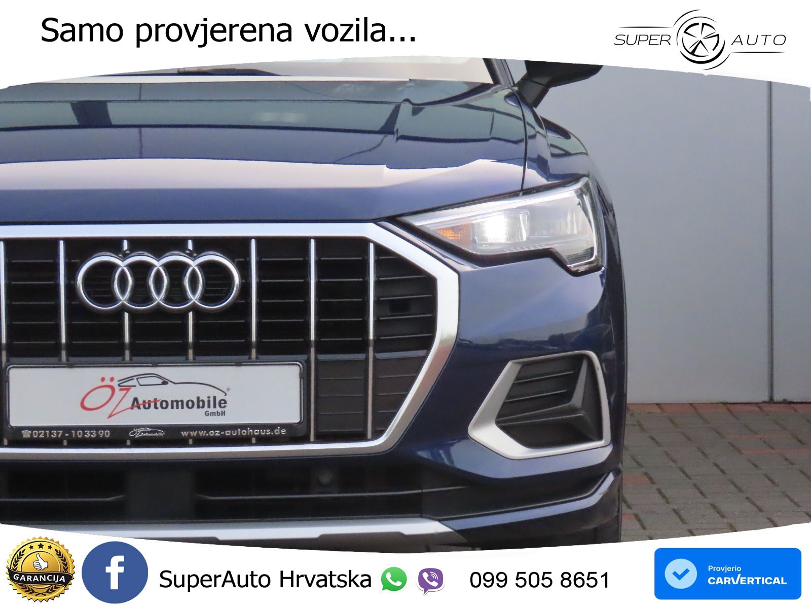 Audi Q3 35 TFSI (150 KS) LED+GR SJED+ACC