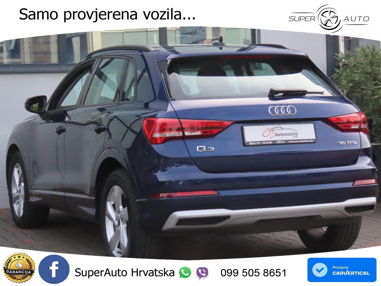 Audi Q3 35 TFSI (150 KS) LED+GR SJED+ACC