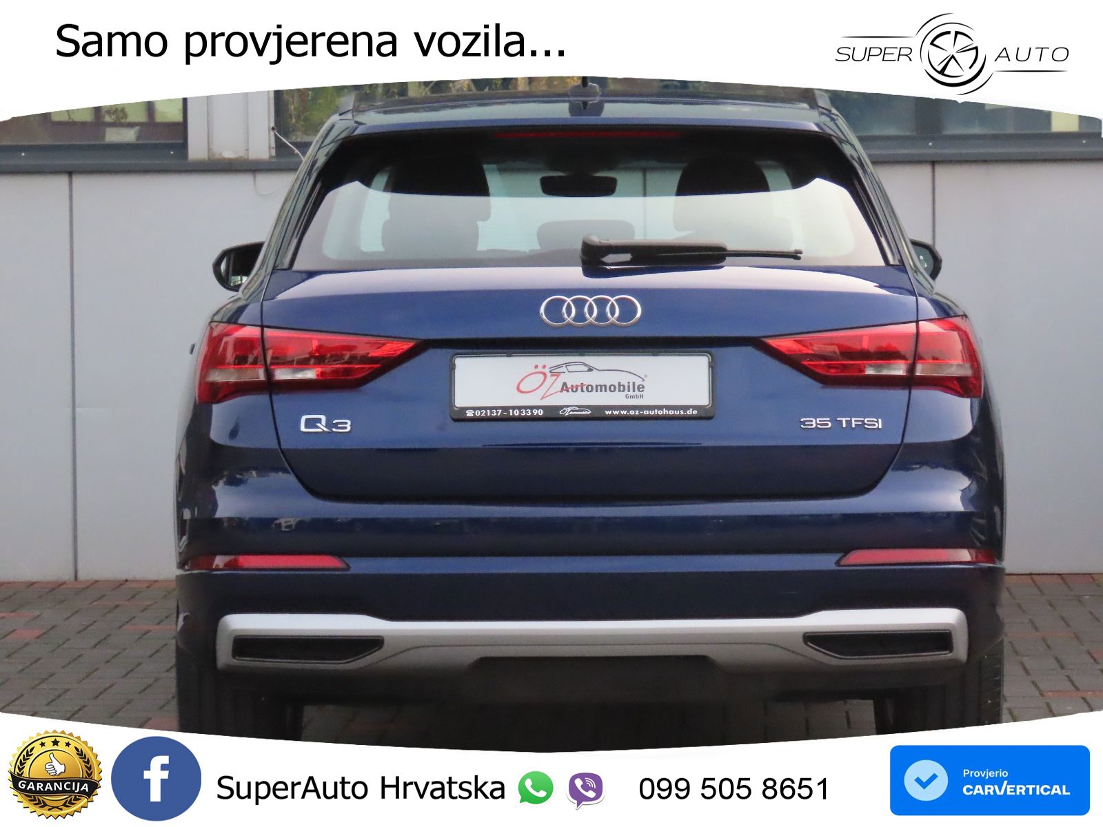 Audi Q3 35 TFSI (150 KS) LED+GR SJED+ACC