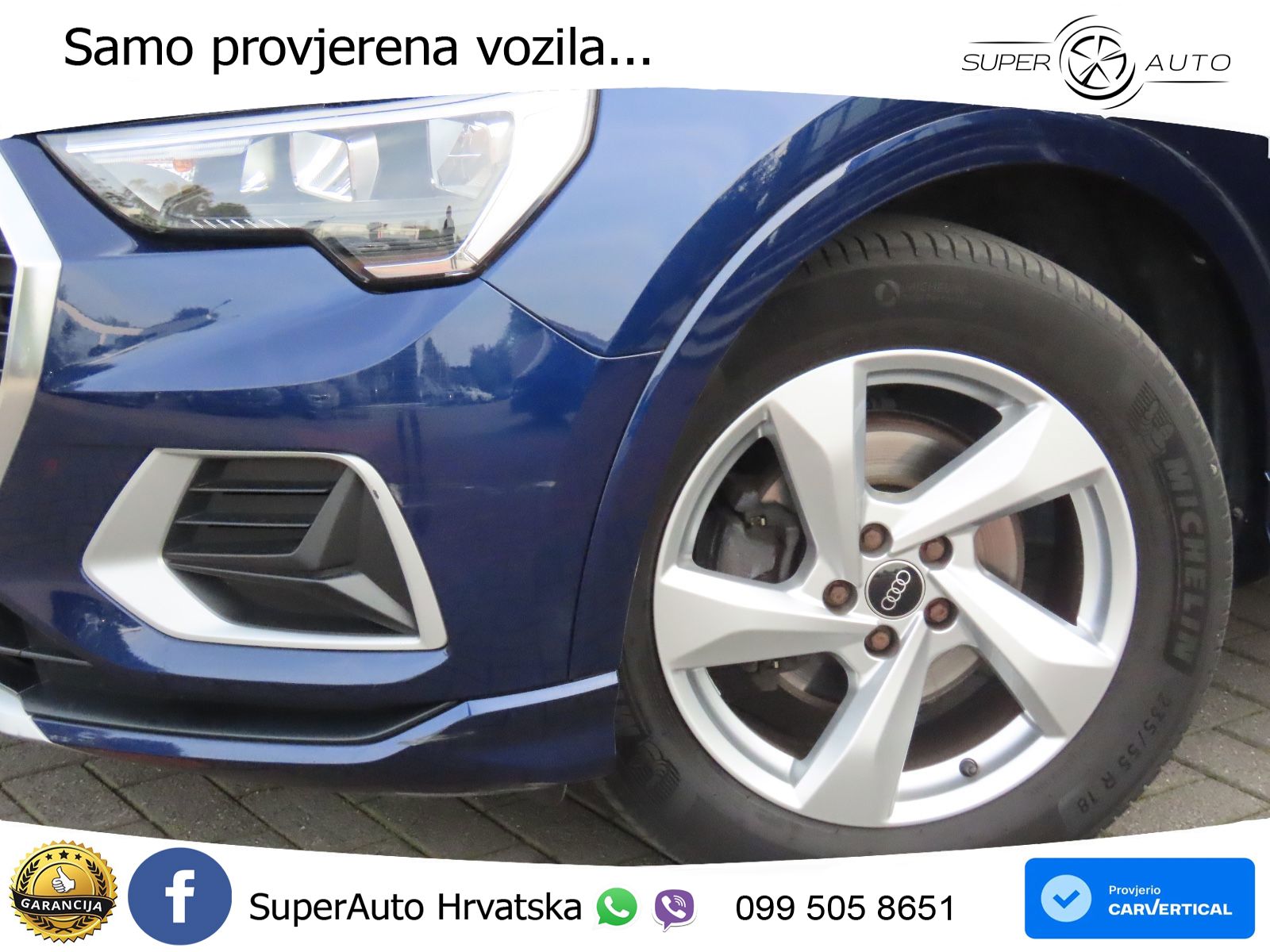 Audi Q3 35 TFSI (150 KS) LED+GR SJED+ACC