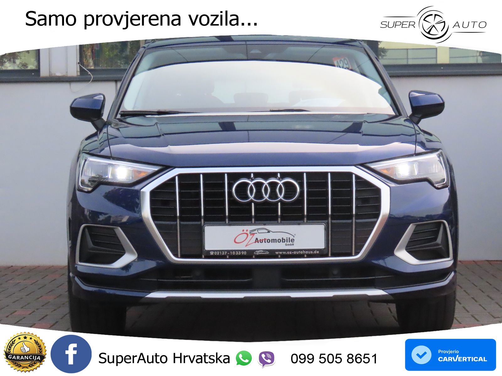 Audi Q3 35 TFSI (150 KS) LED+GR SJED+ACC