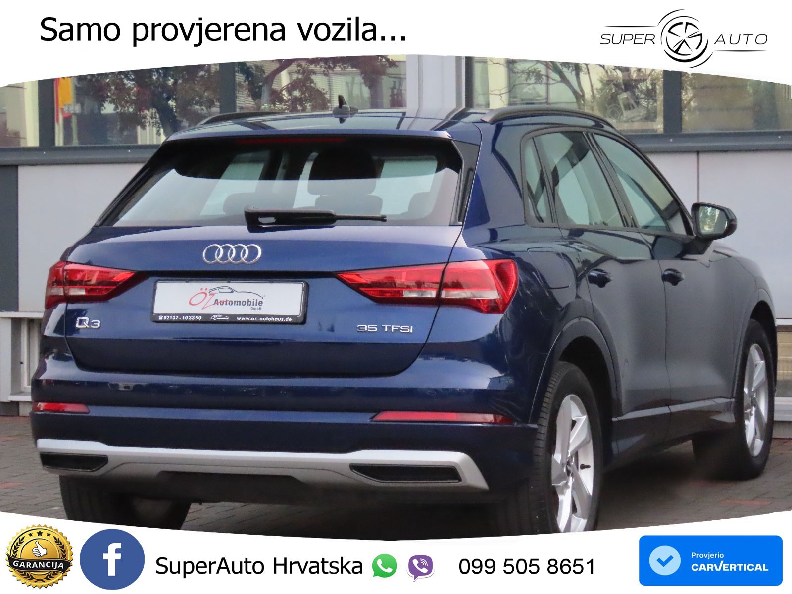 Audi Q3 35 TFSI (150 KS) LED+GR SJED+ACC