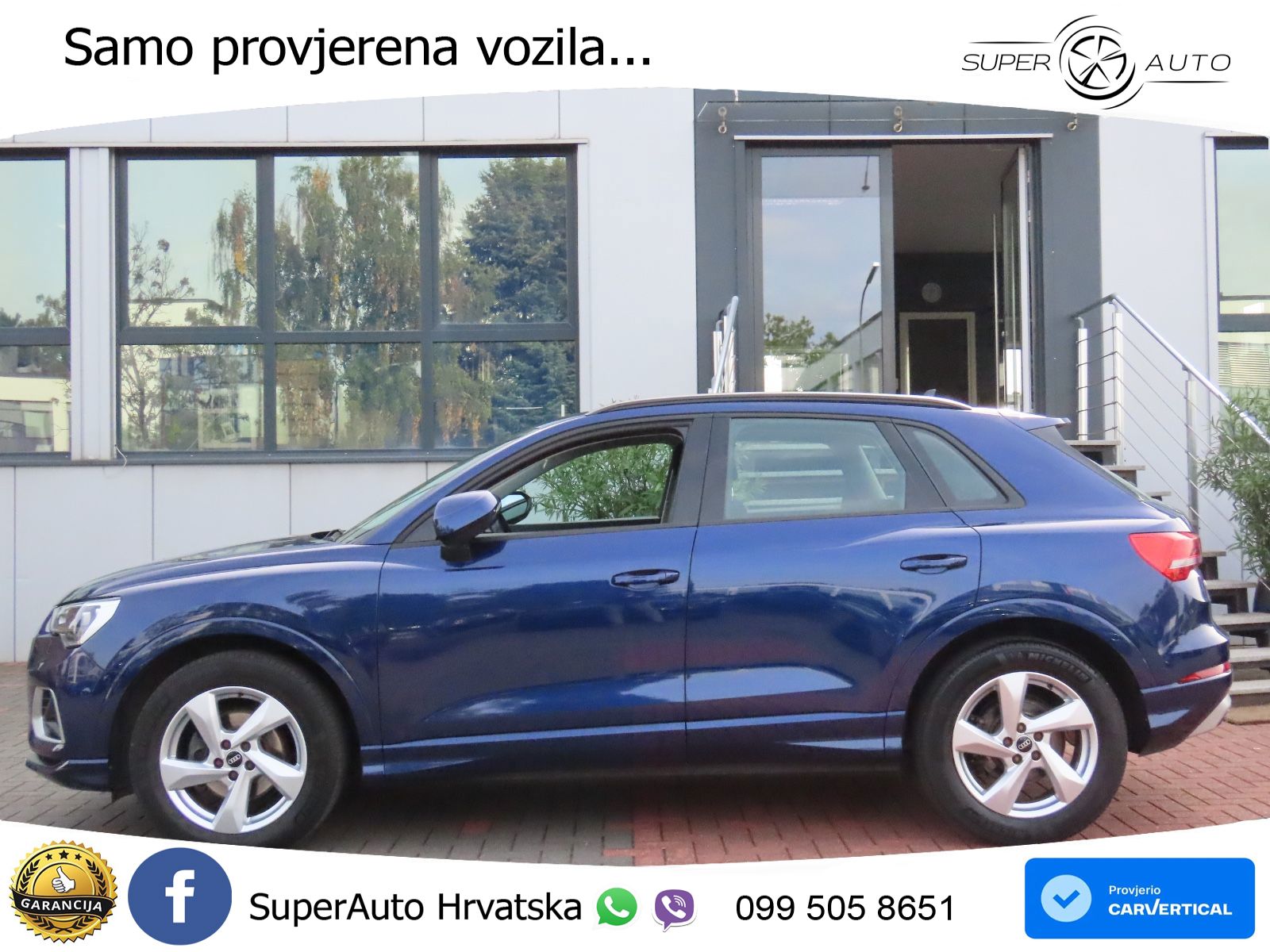 Audi Q3 35 TFSI (150 KS) LED+GR SJED+ACC