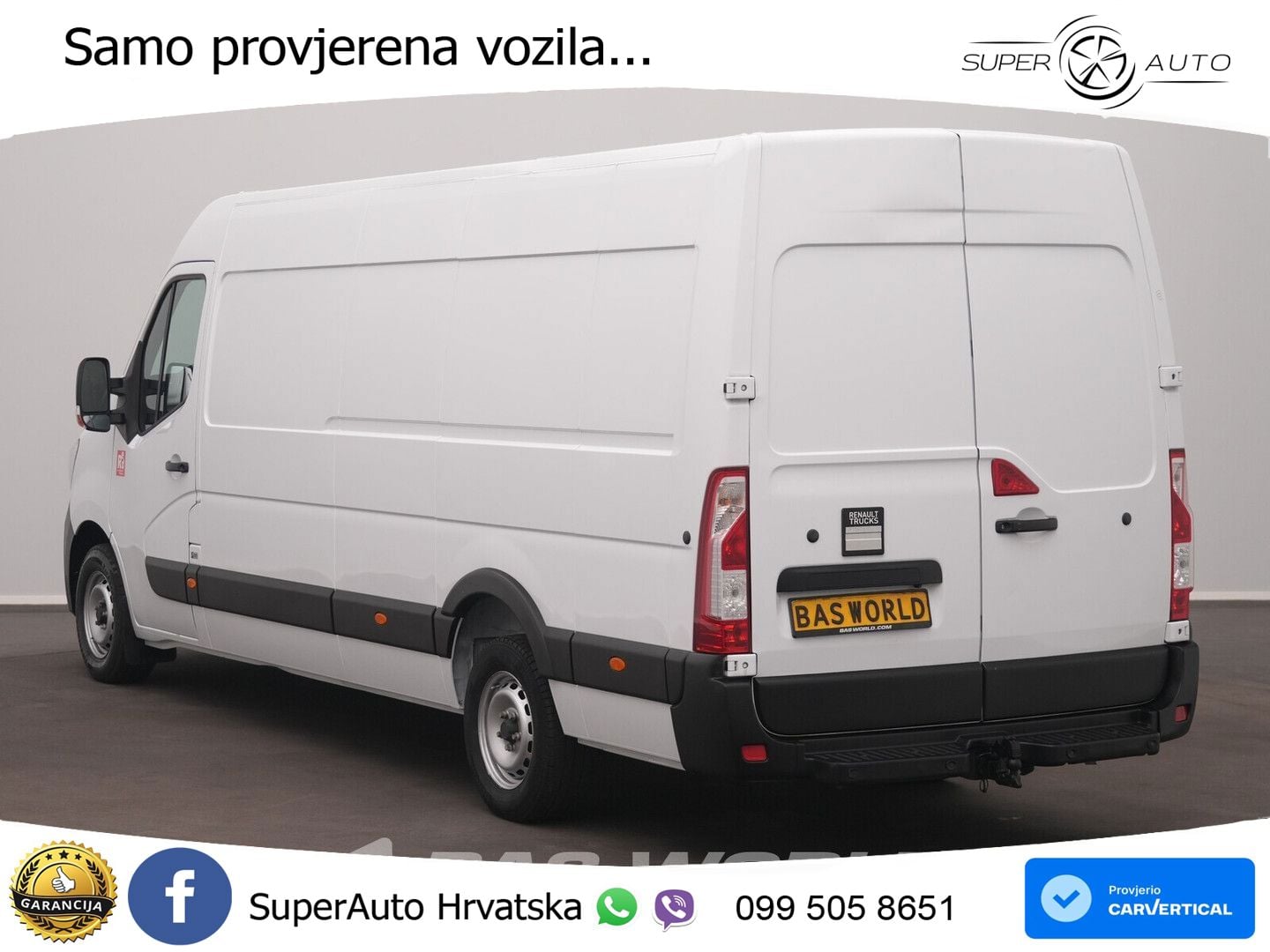 Renault Master 165PK L4H2 Airco Navi Cruise Camera Parke 165 KS