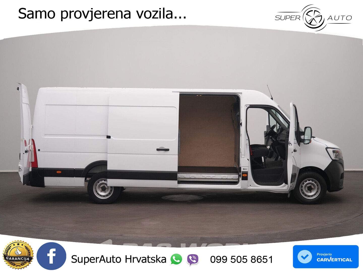 Renault Master 165PK L4H2 Airco Navi Cruise Camera Parke 165 KS