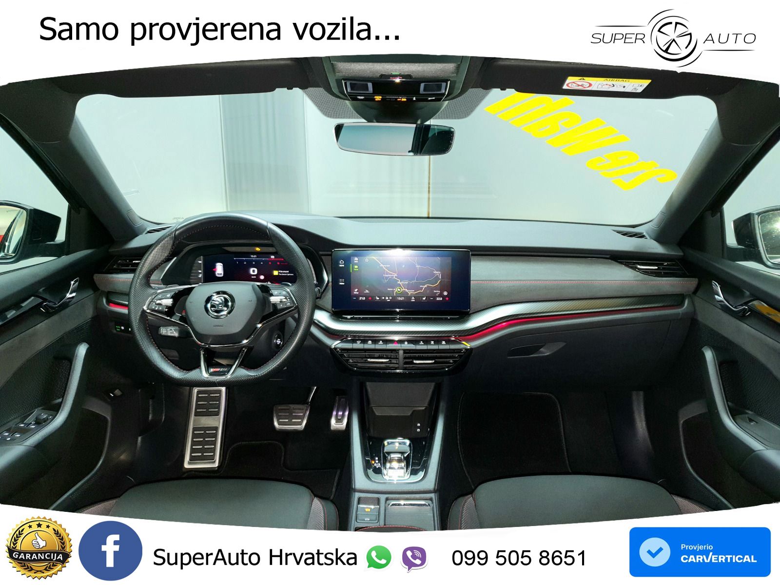 Škoda Octavia Combi RS 2.0 TDI (200 KS) DSG LED+GR SJED+ACC