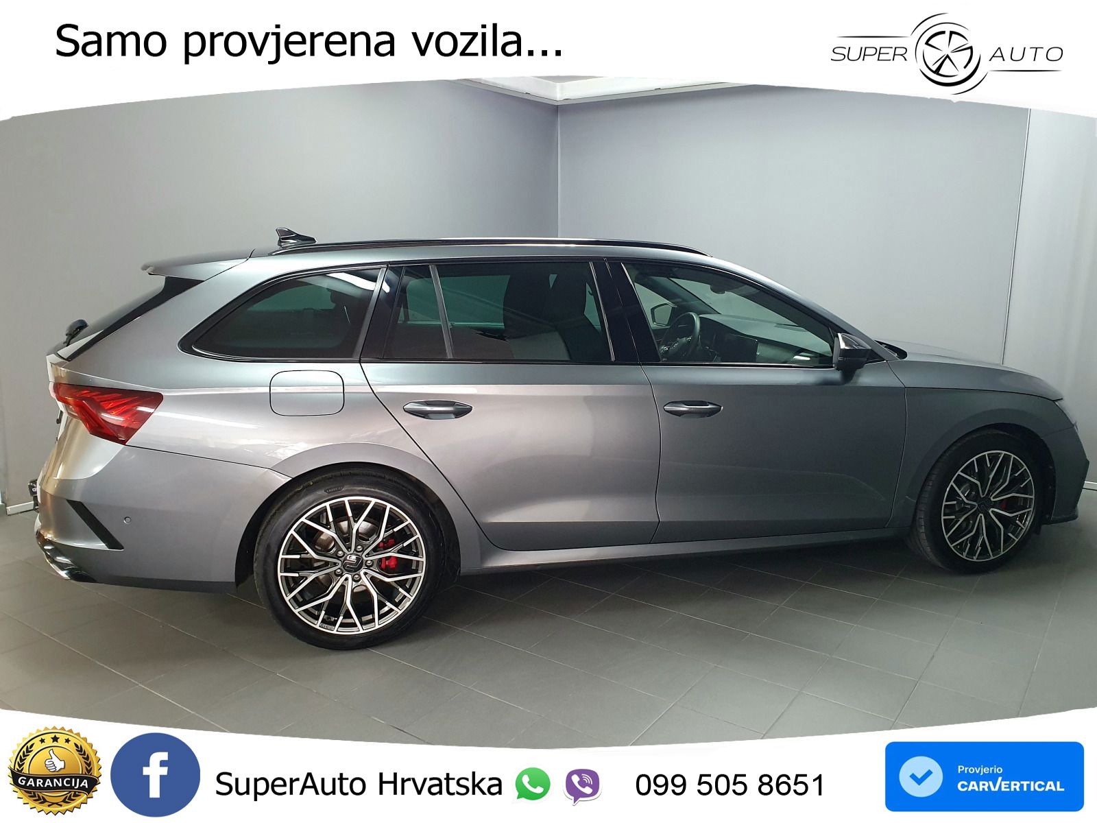 Škoda Octavia Combi RS 2.0 TDI (200 KS) DSG LED+GR SJED+ACC